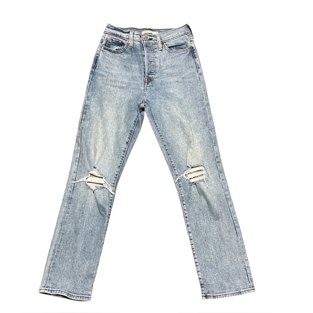 Levi’s Wedgie Straight Cropped Jeans sz 26